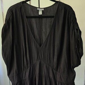 Ava & Viv Dolman Short-Sleeve A-Line Dress